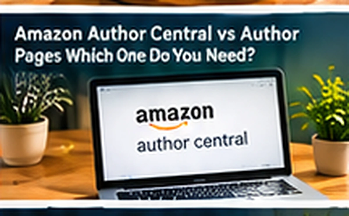Amazon Author Central vs Author Page — Authors Pilot blog cover