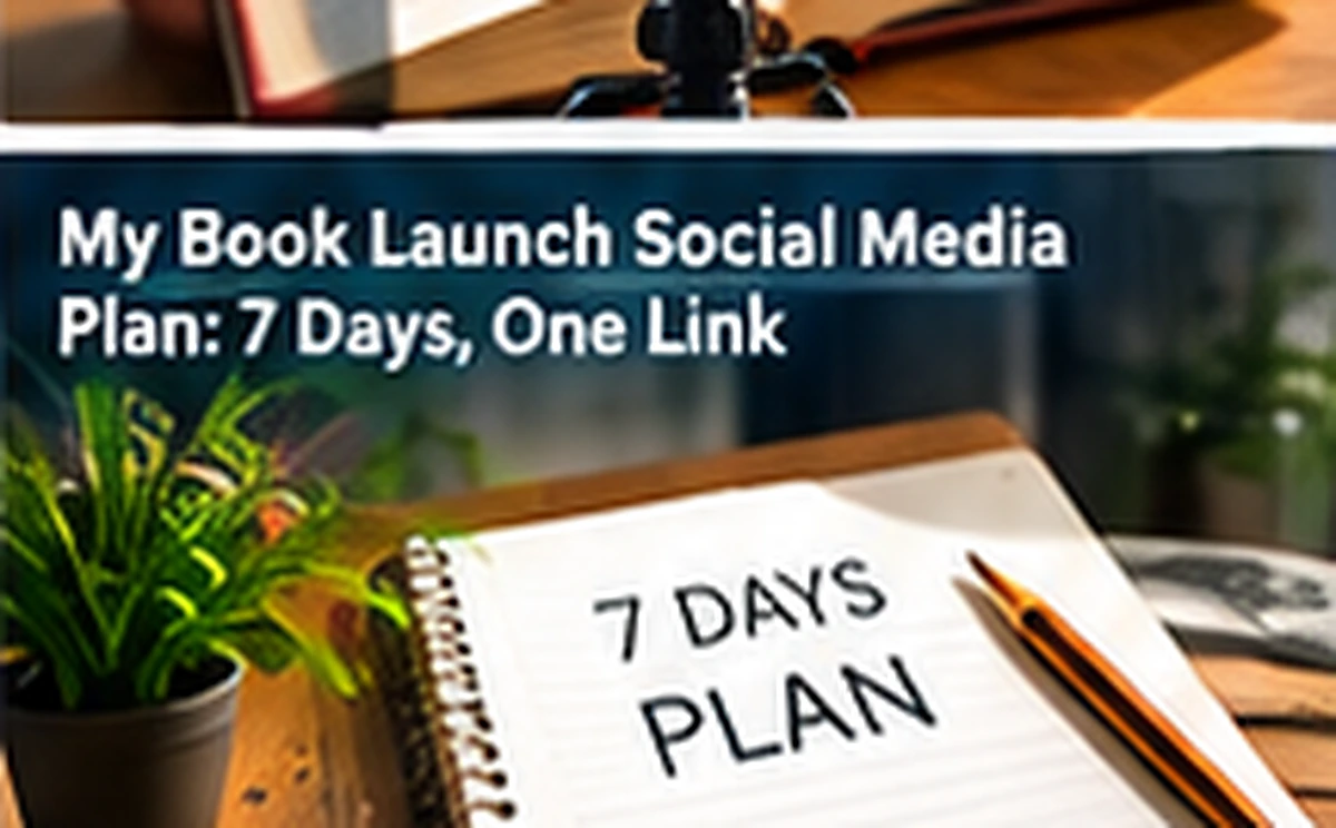 My Book Launch Social Media Plan — Authors Pilot blog cover