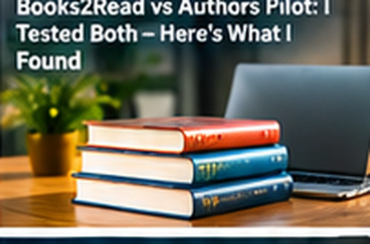 Books2Read vs Authors Pilot — Authors Pilot blog cover