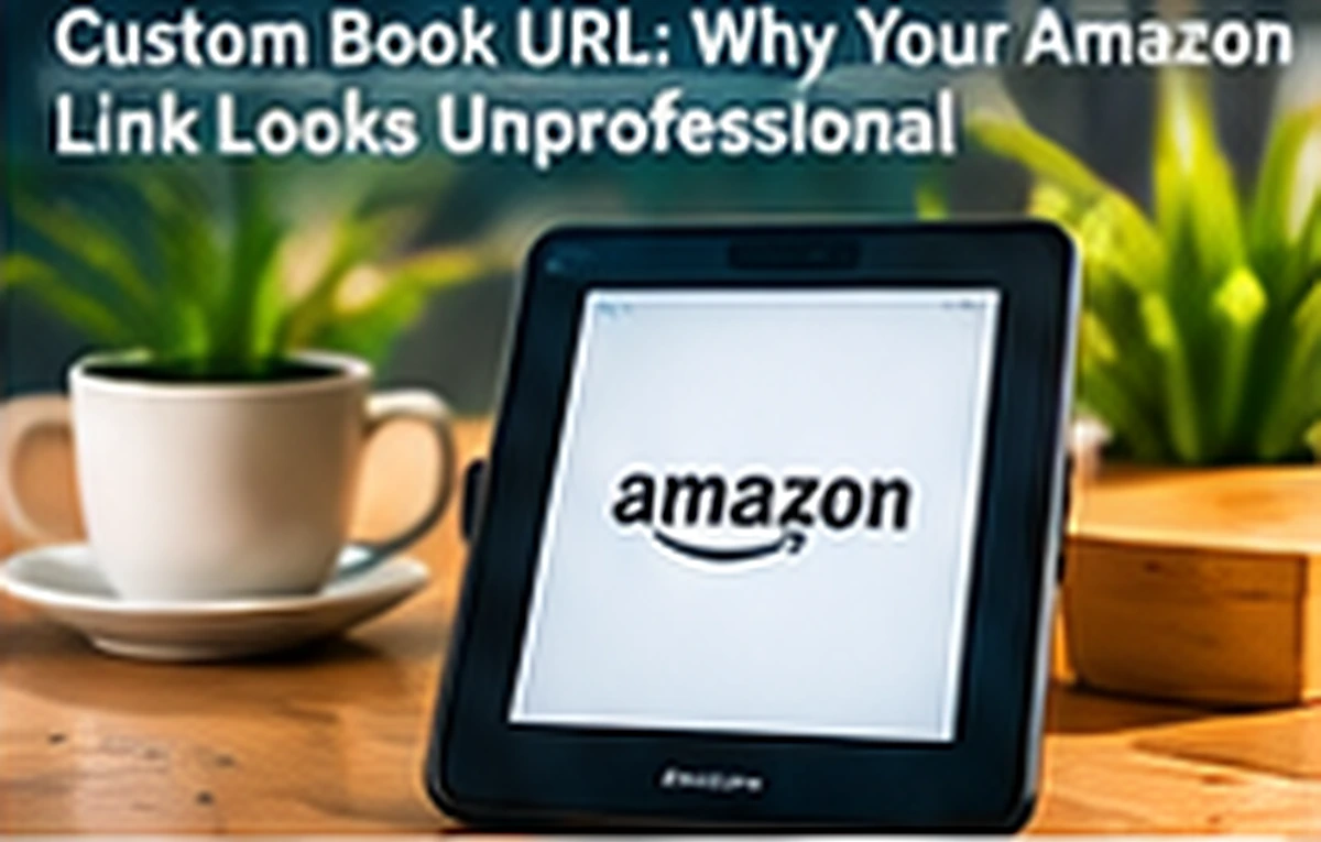 Custom Book URL: Why Your Amazon Link Looks Unprofessional — Authors Pilot blog cover