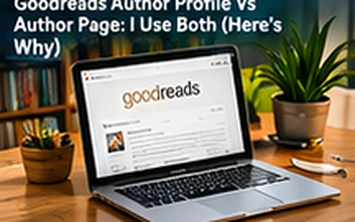 Goodreads Author Profile vs Author Page — Authors Pilot blog cover