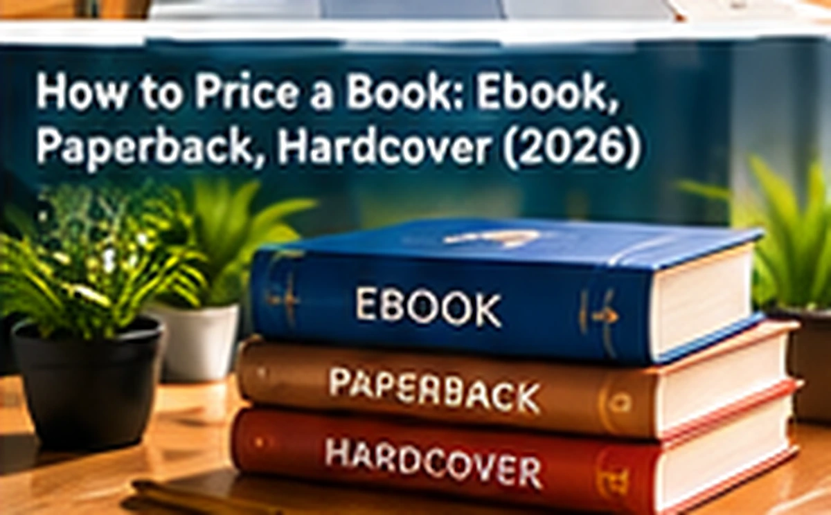 How to Price a Book: Ebook, Paperback, Hardcover (2026) — Authors Pilot blog cover