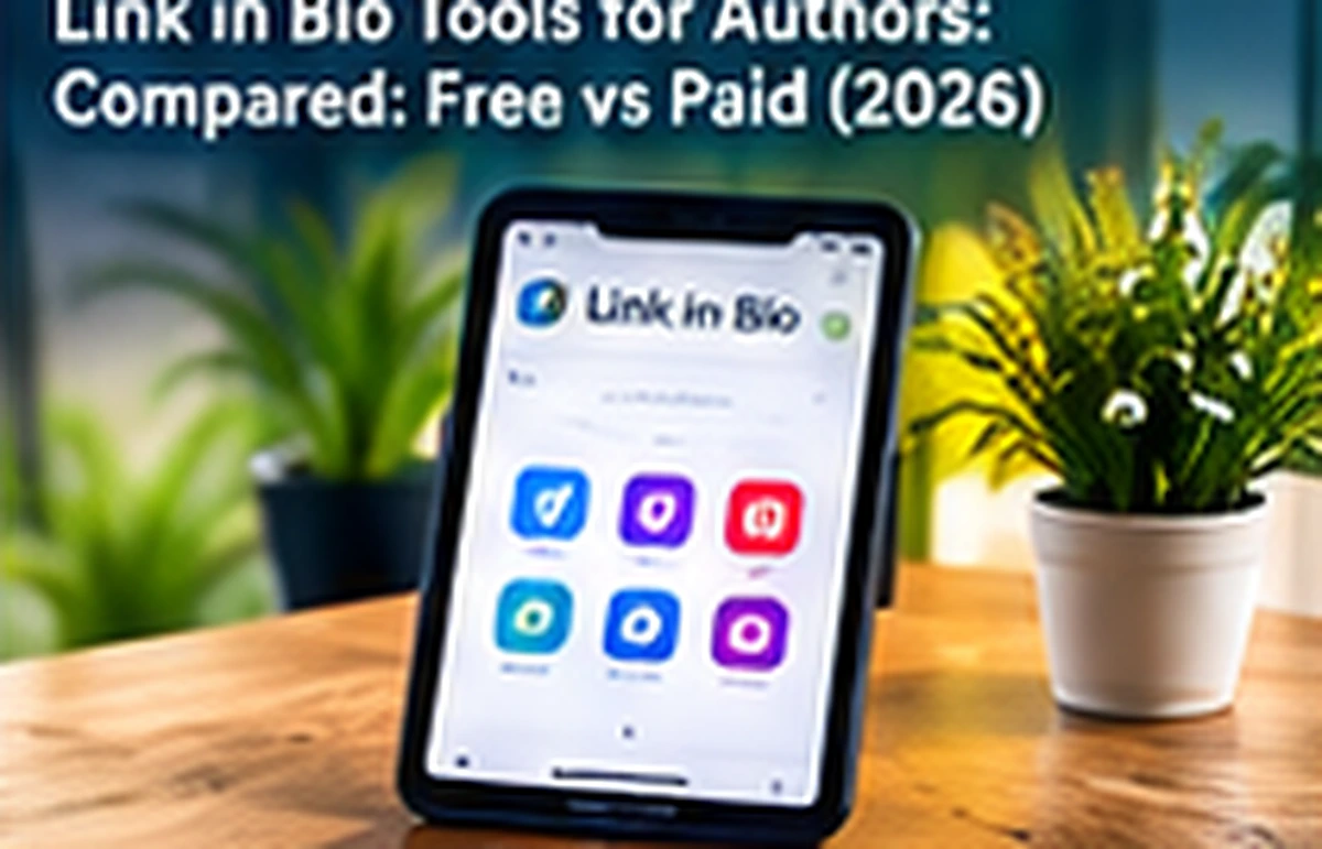 Link in Bio Tools for Authors Compared — Authors Pilot blog cover
