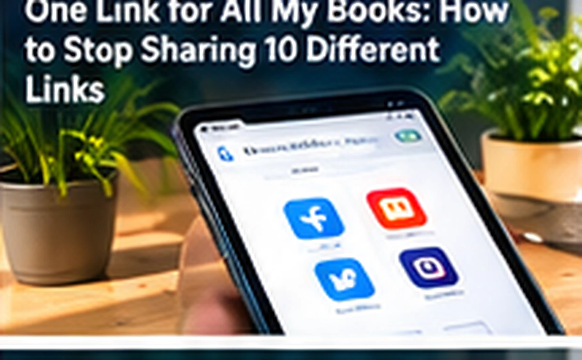 One Link for All My Books — Authors Pilot blog cover
