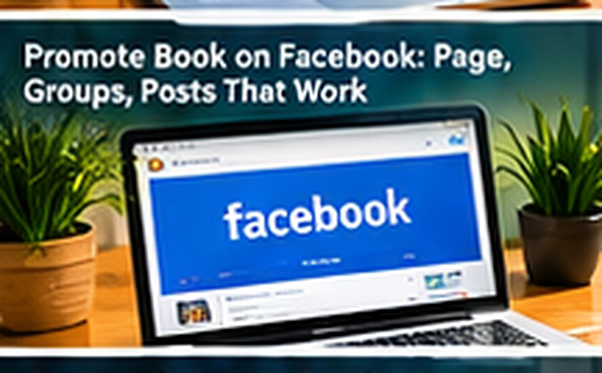 Promote Book on Facebook — Authors Pilot blog cover