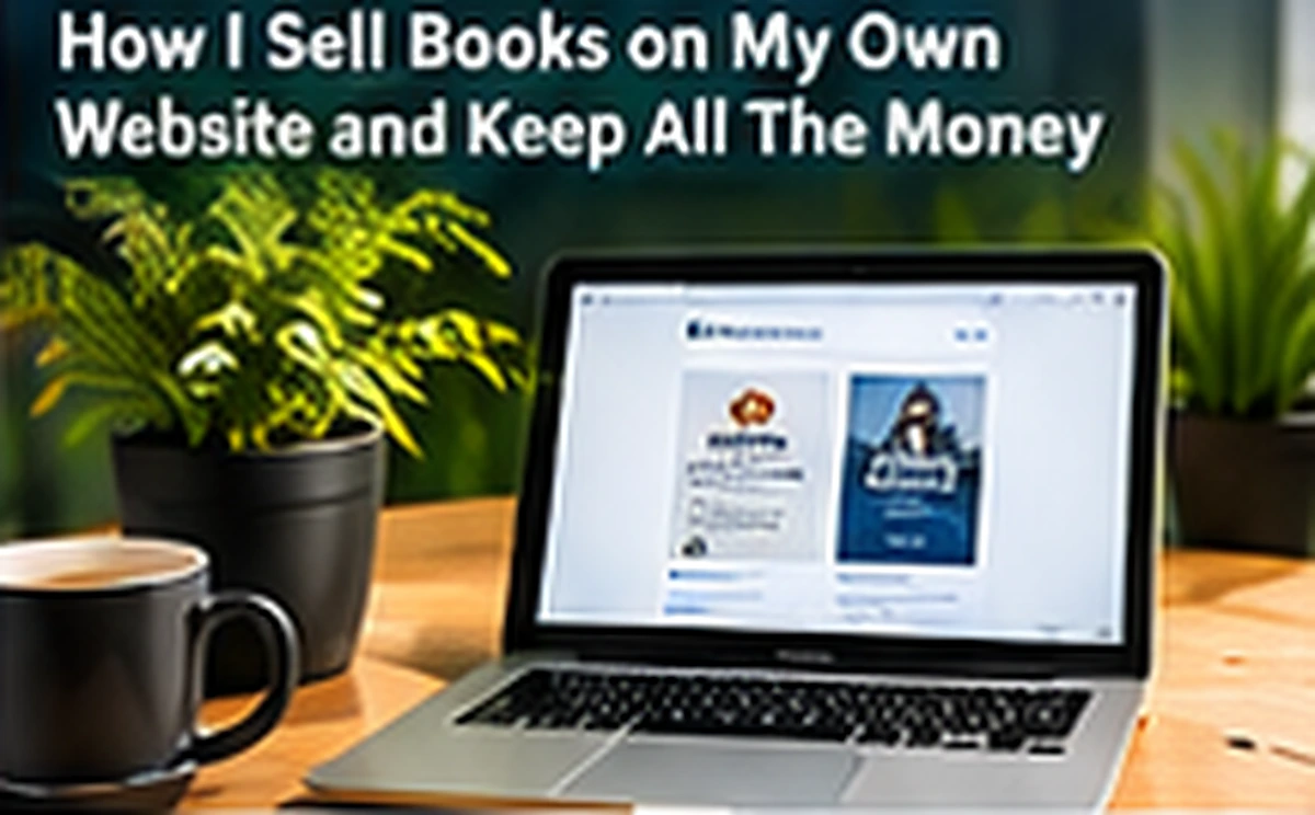 How I Sell Books on My Own Website and Keep All The Money — Authors Pilot blog cover