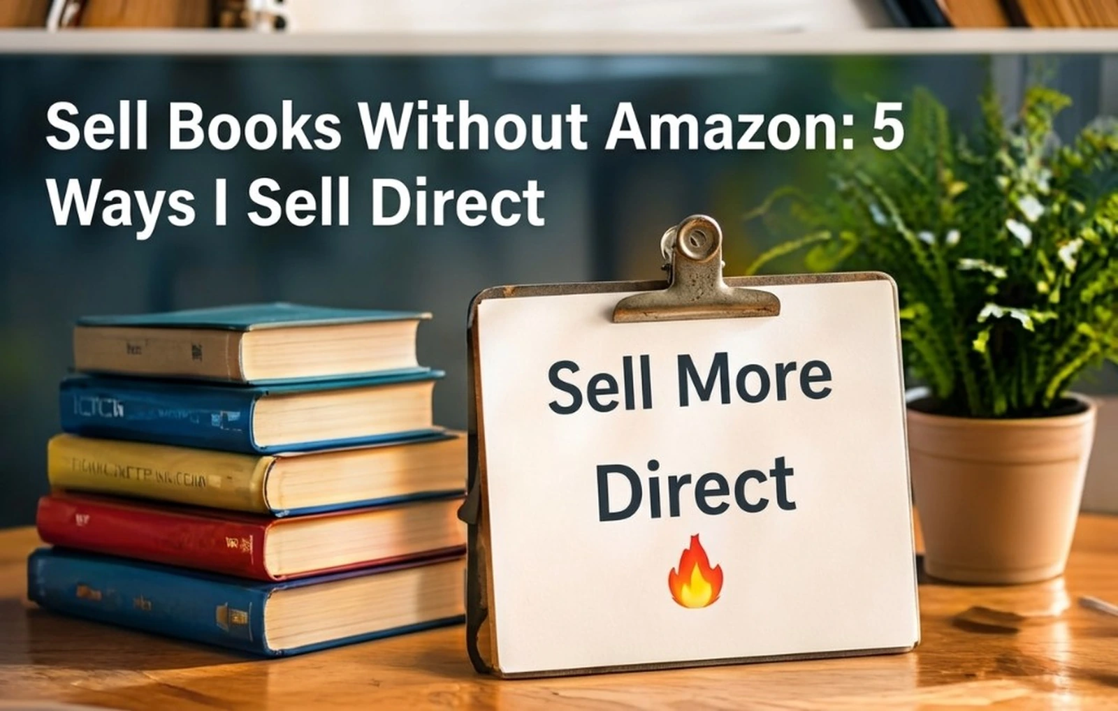 Sell Books Without Amazon — Authors Pilot blog cover